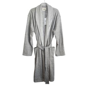 UGG Men's Robinson‎ Lounge Robe in Grey Heather M/L